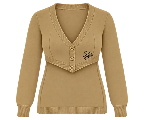 1OVER Longback Cardigan Bra — Honey