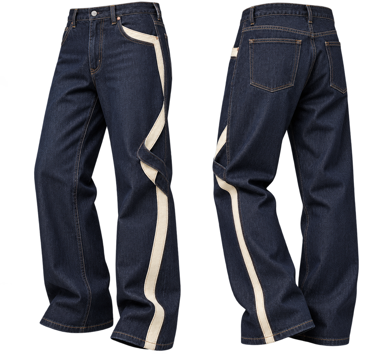 1OVER Over Under Denim — Indigo