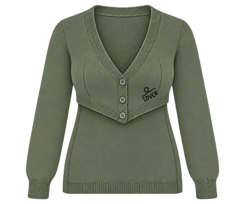 1OVER Longback Cardigan Bra — Moss