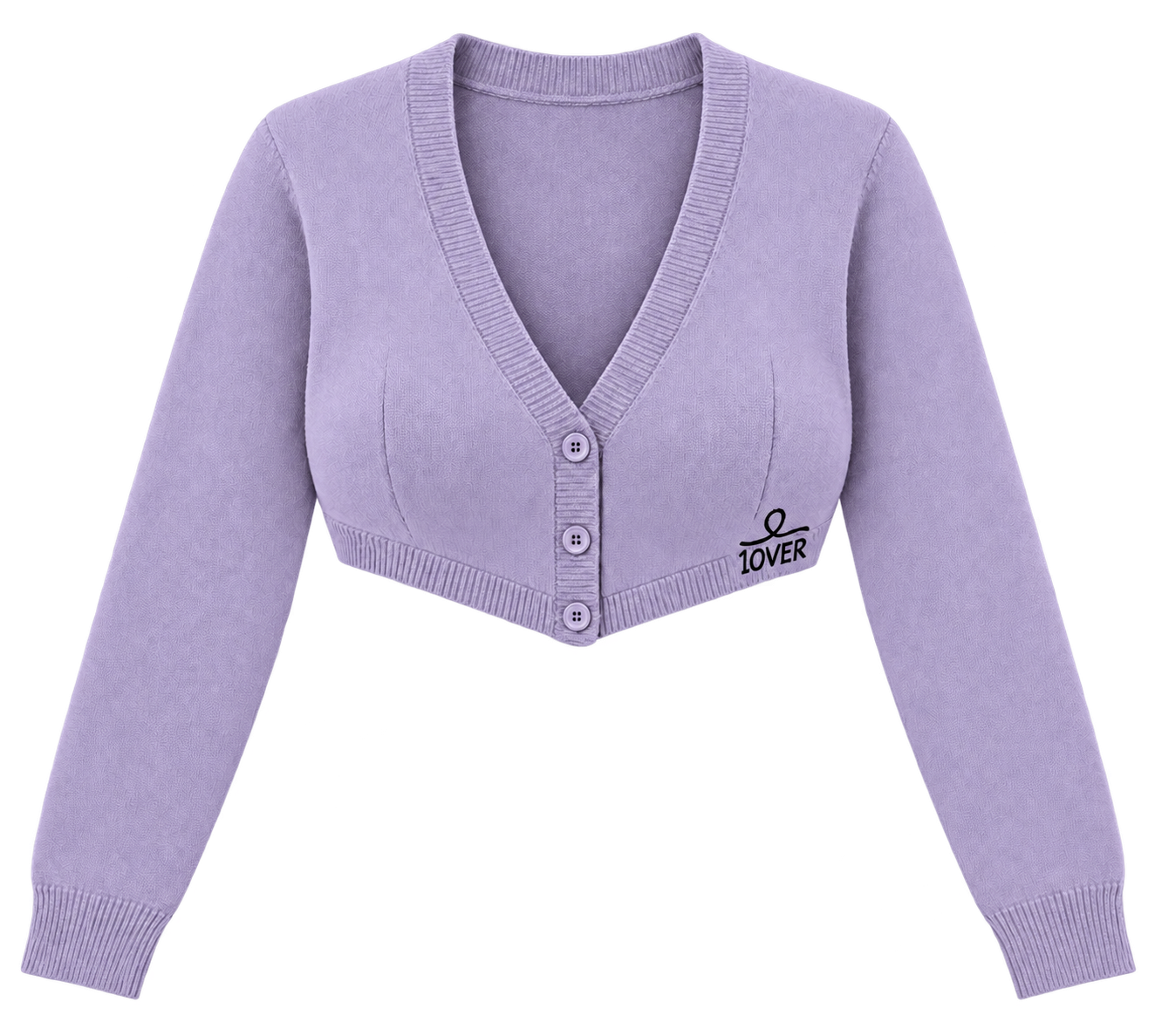 1OVER Cardigan Bra Top — Lavender
