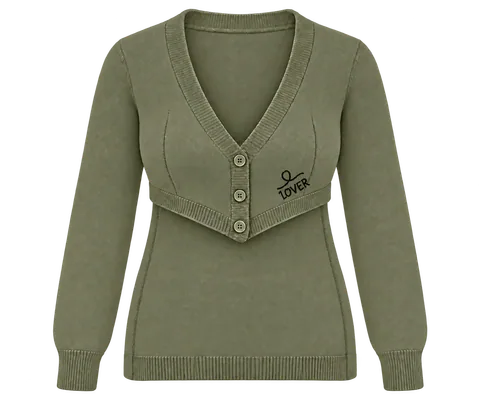 1OVER Longback Cardigan Bra — Olive