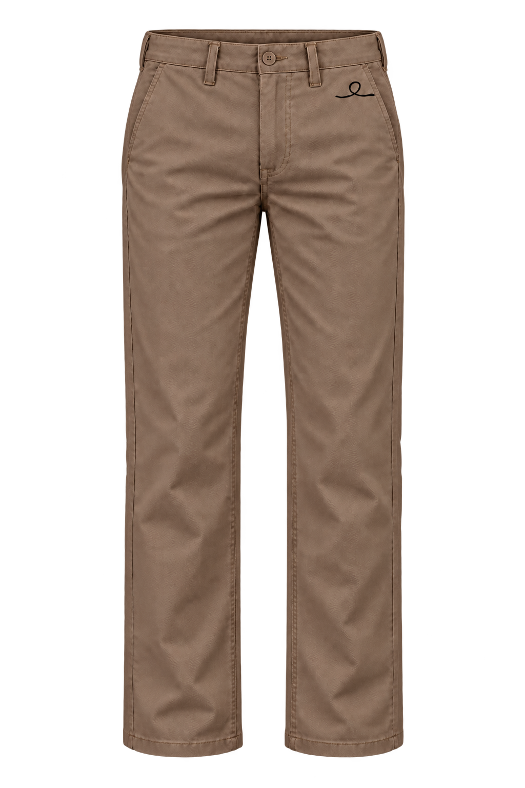 1OVER Ribbon Cotton Chinos — Mocha