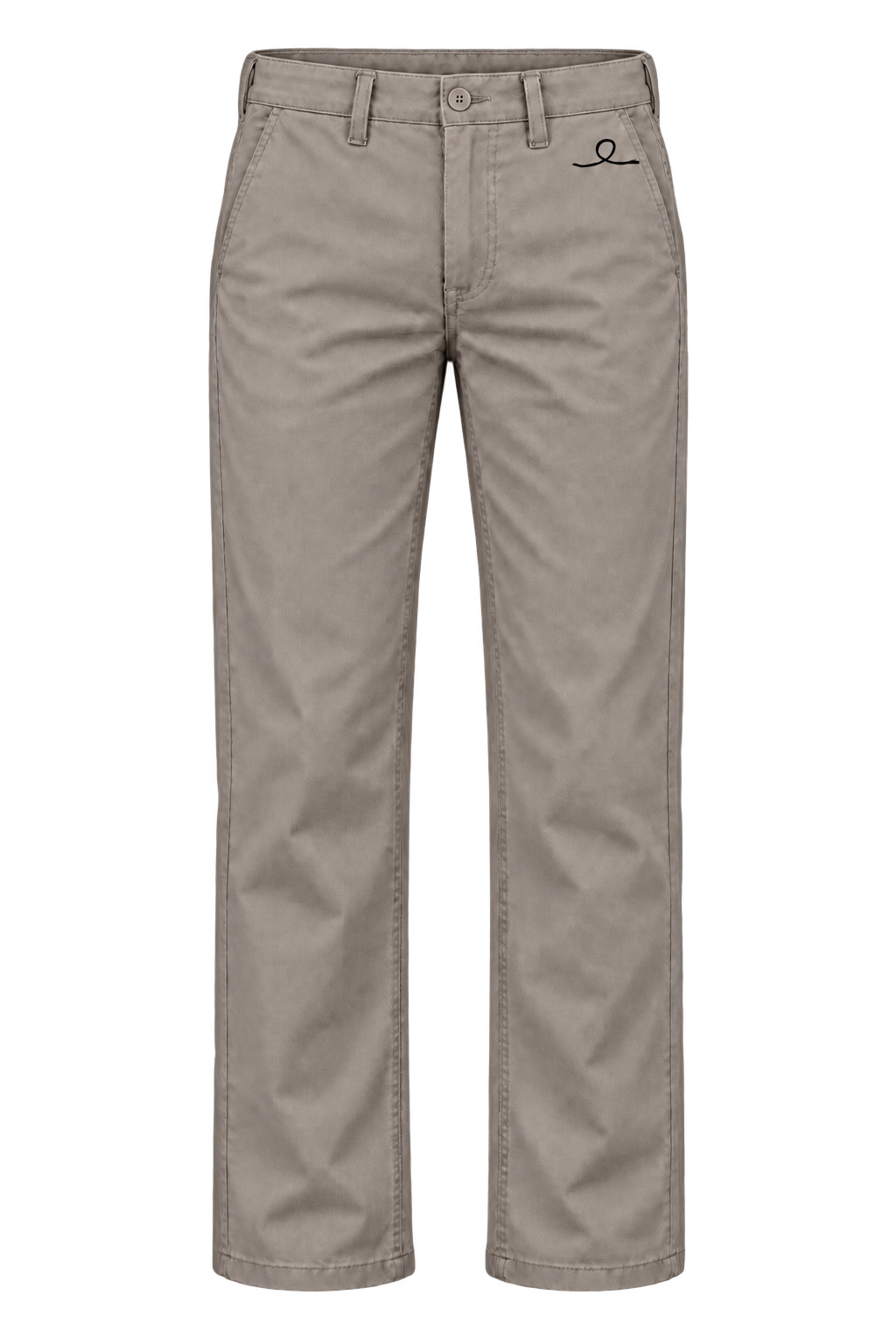 1OVER Ribbon Cotton Chinos — Warm Gray