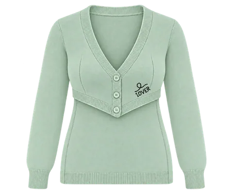 1OVER Longback Cardigan Bra — Mint