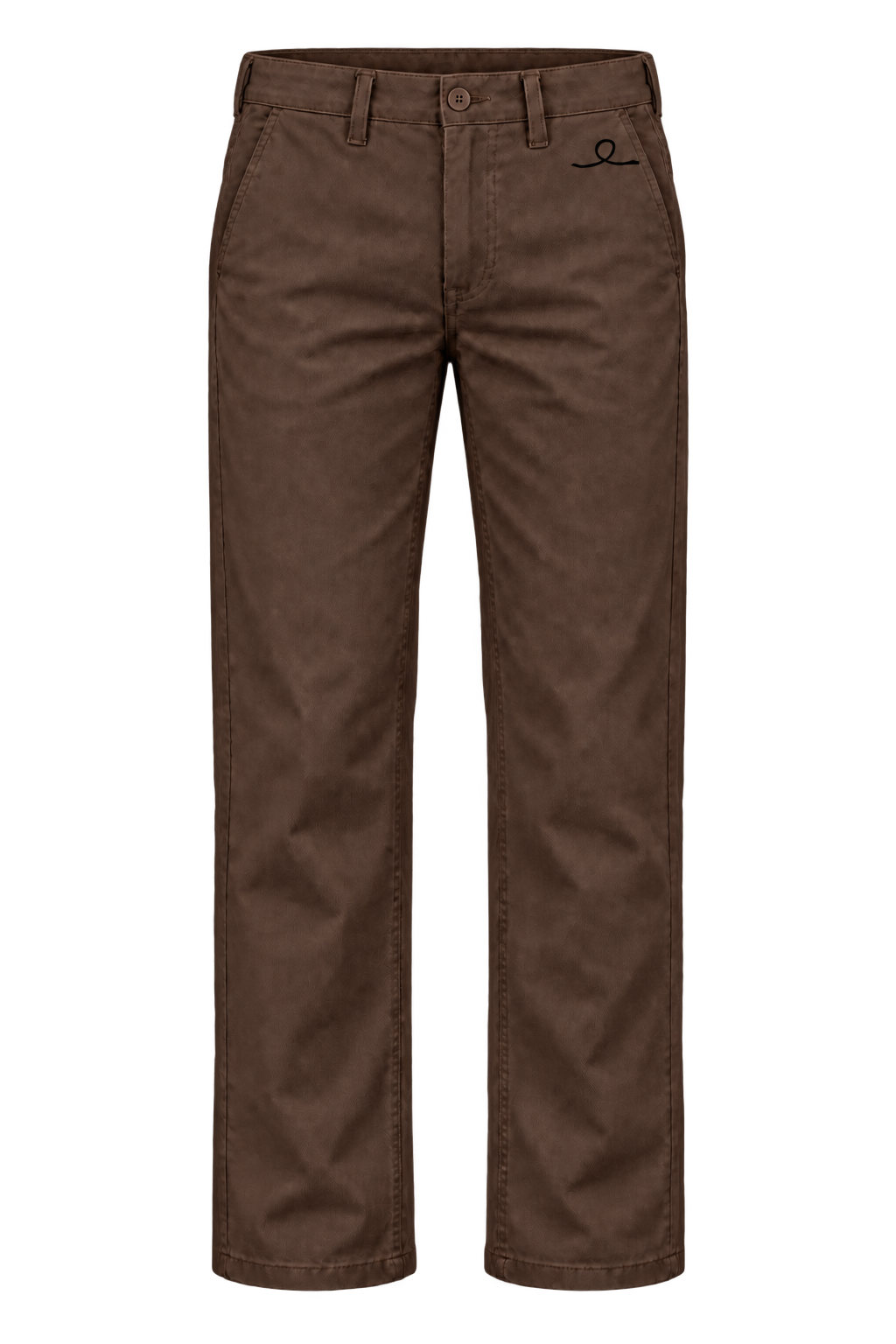 1OVER Ribbon Cotton Chinos — Espresso
