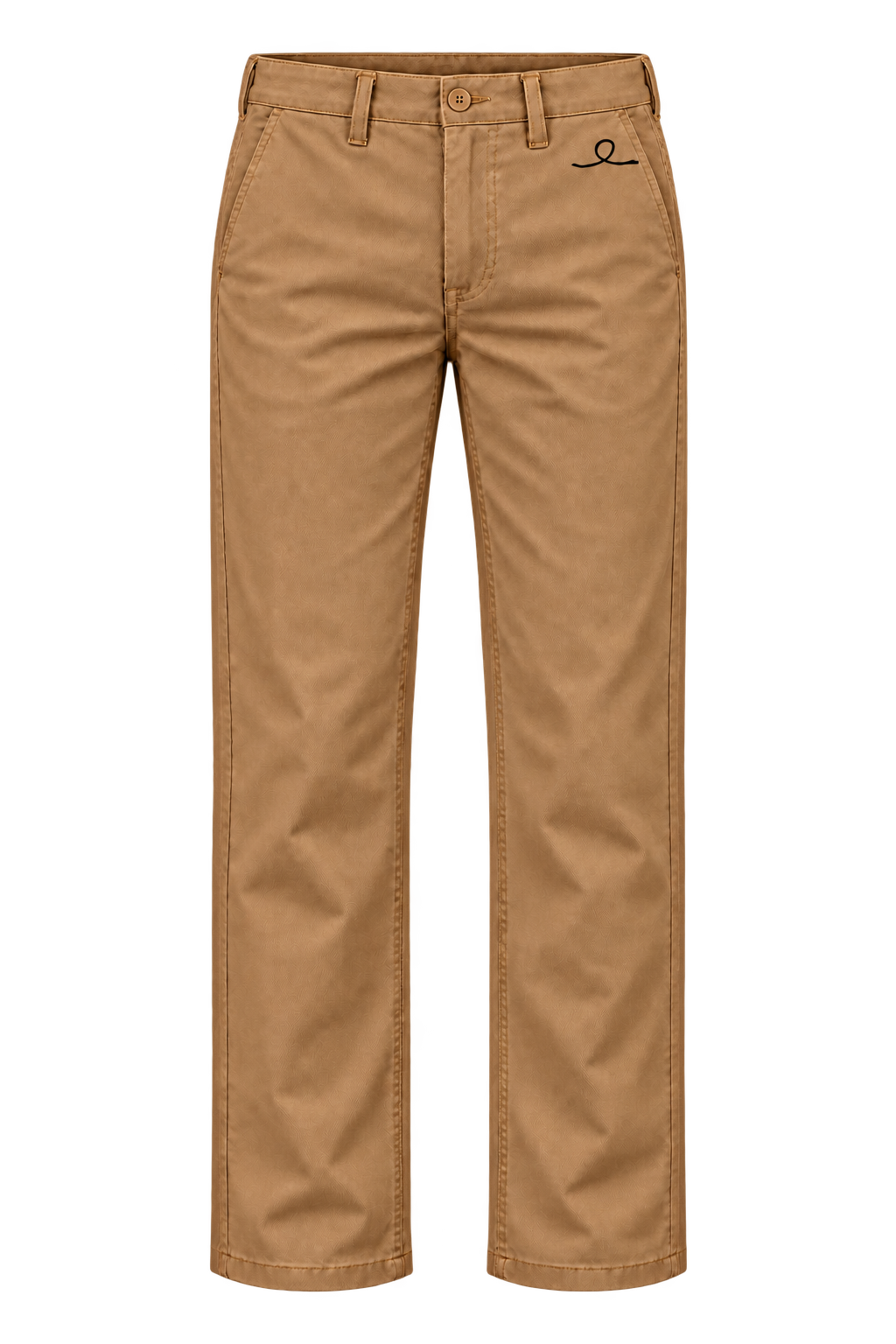 1OVER Ribbon Cotton Chinos — Caramel