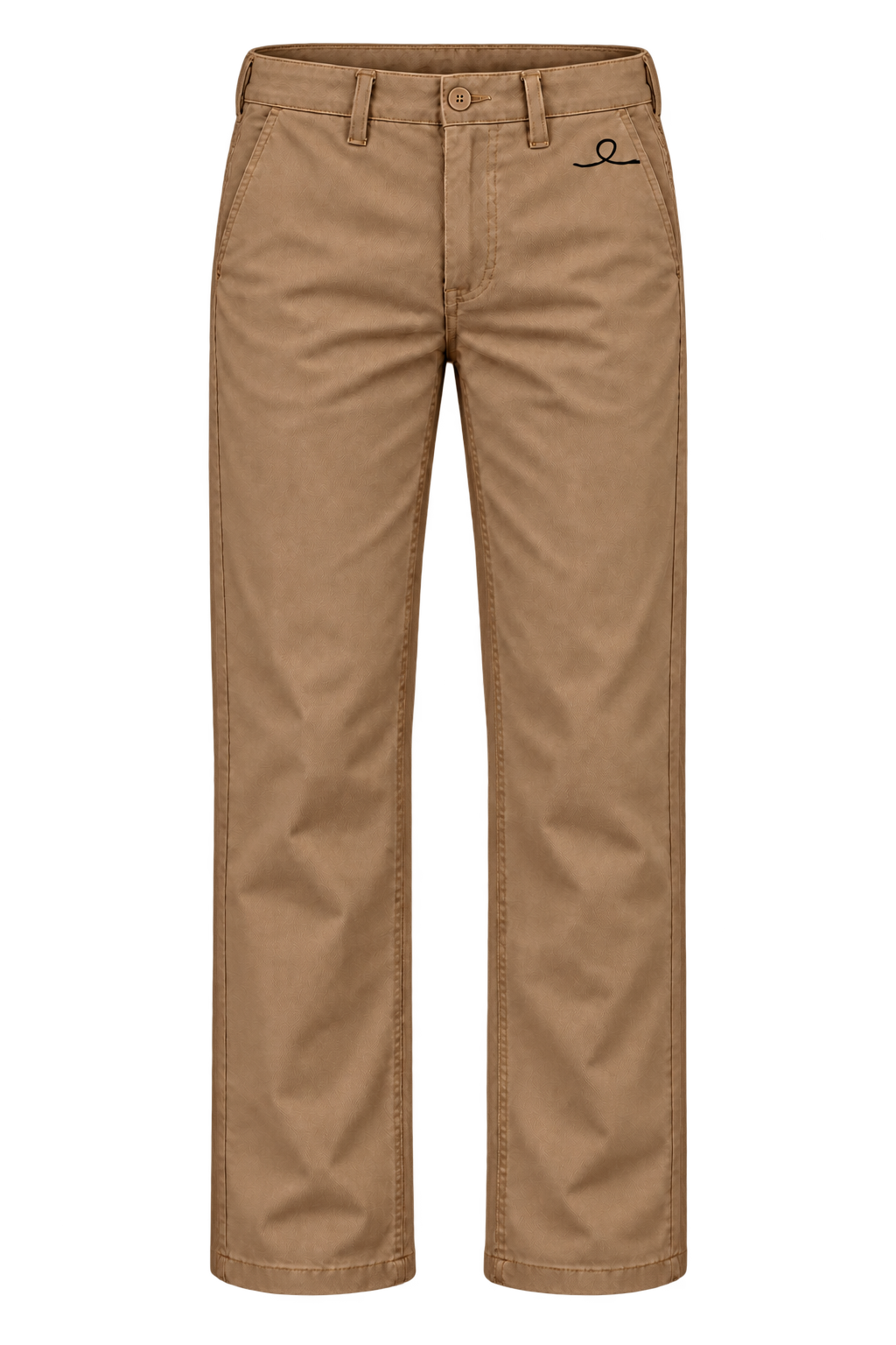 1OVER Ribbon Cotton Chinos — Toffee