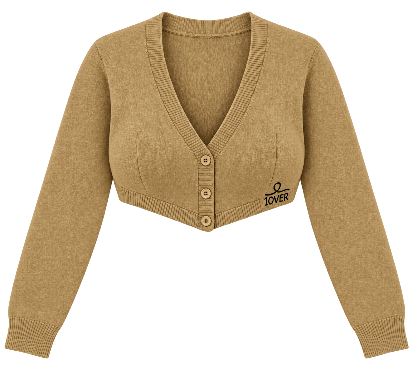 1OVER Cardigan Bra Top — Honey