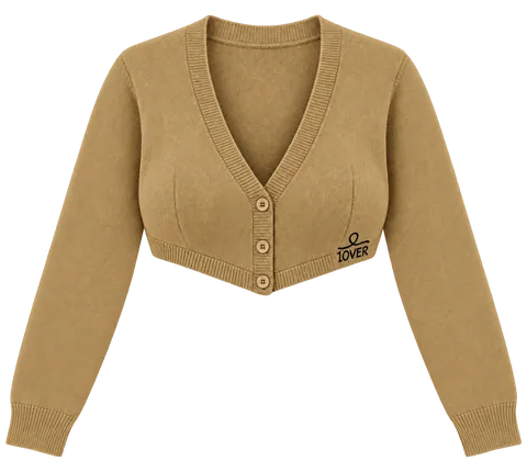 1OVER Cardigan Bra Top — Honey