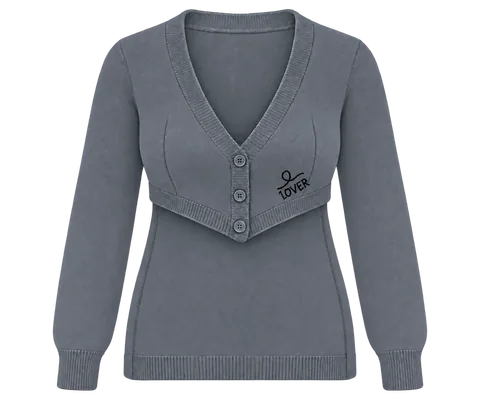 1OVER Longback Cardigan Bra — Slate