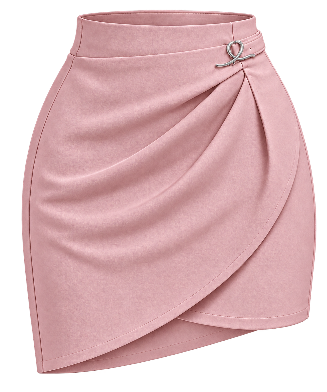 1OVER Wrap Skirt — Dusty Pink