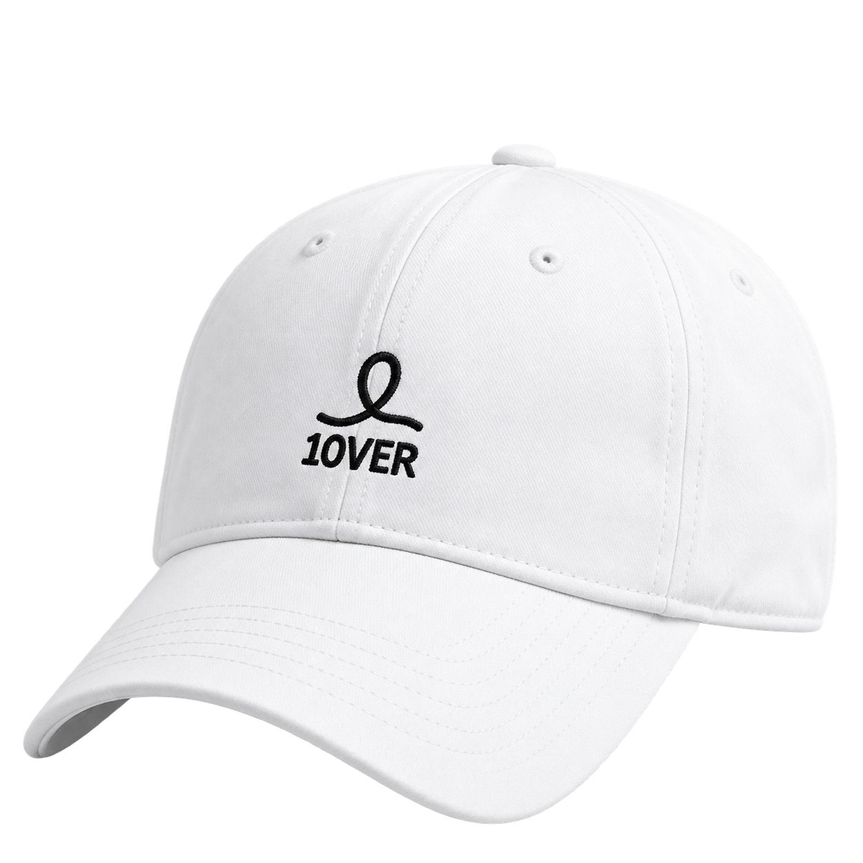 1OVER Logo Cap — White