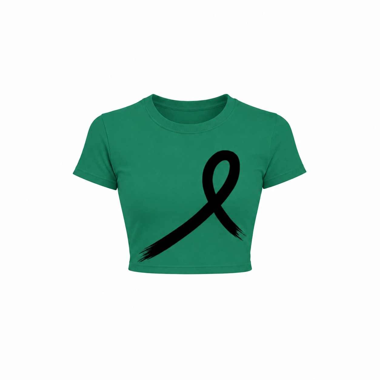 1OVER Women's Crop Tee — Emerald