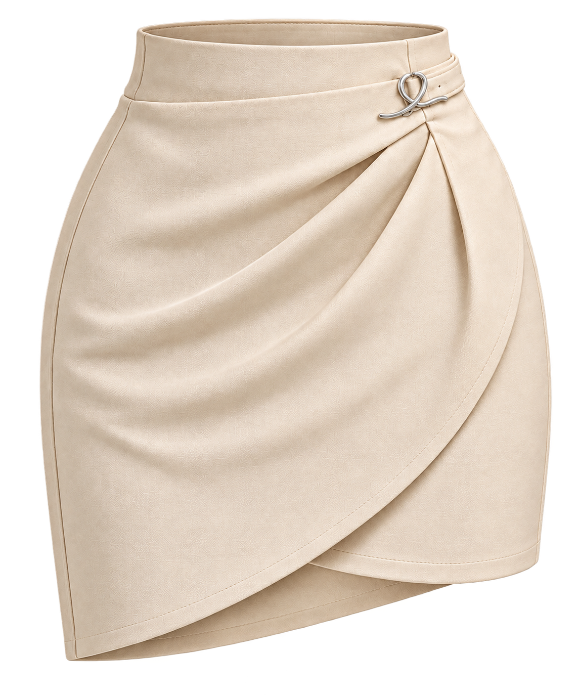1OVER Wrap Skirt — Cream