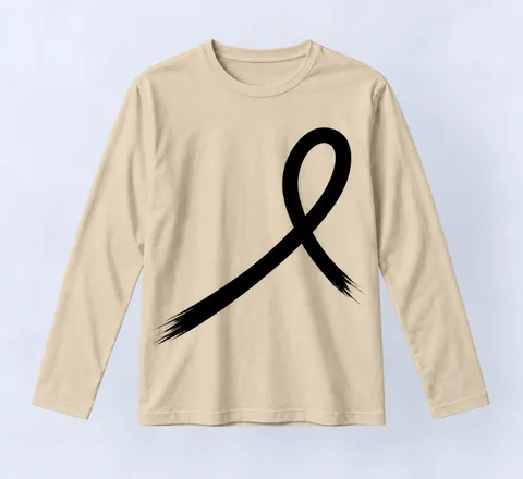 1OVER Ribbon Long Sleeve Tee — Oat