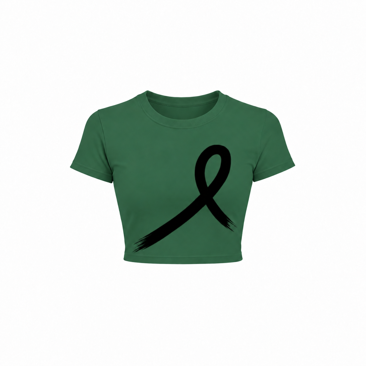 1OVER Women's Crop Tee — Forest