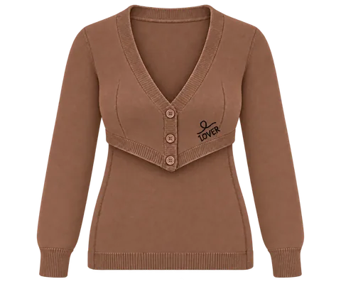 1OVER Longback Cardigan Bra — Cinnamon
