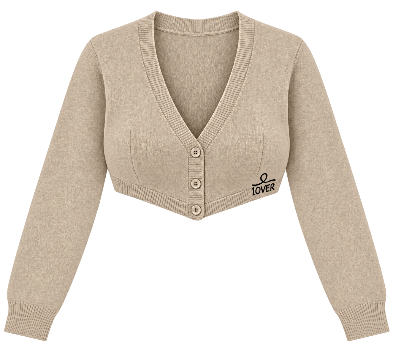 1OVER Cardigan Bra Top — Oatmeal