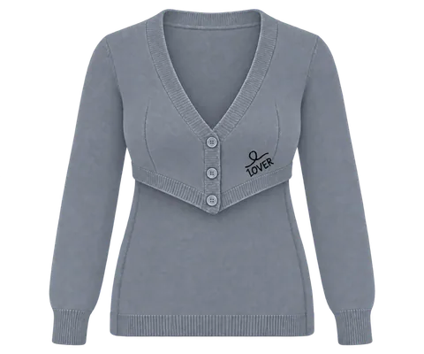 1OVER Longback Cardigan Bra — Cool Gray