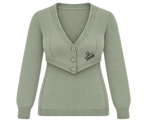1OVER Longback Cardigan Bra — Sage