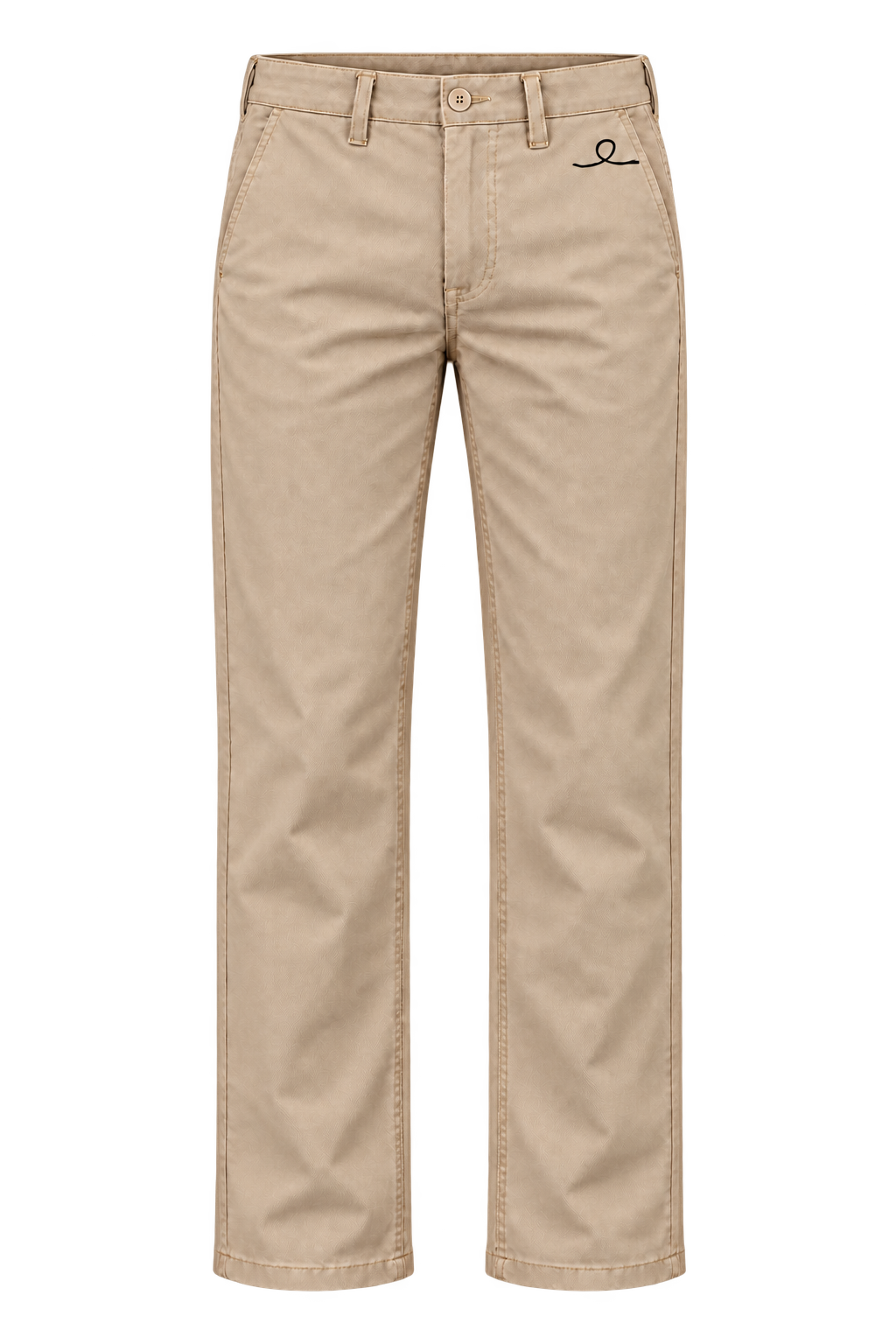 1OVER Ribbon Cotton Chinos — Oatmeal