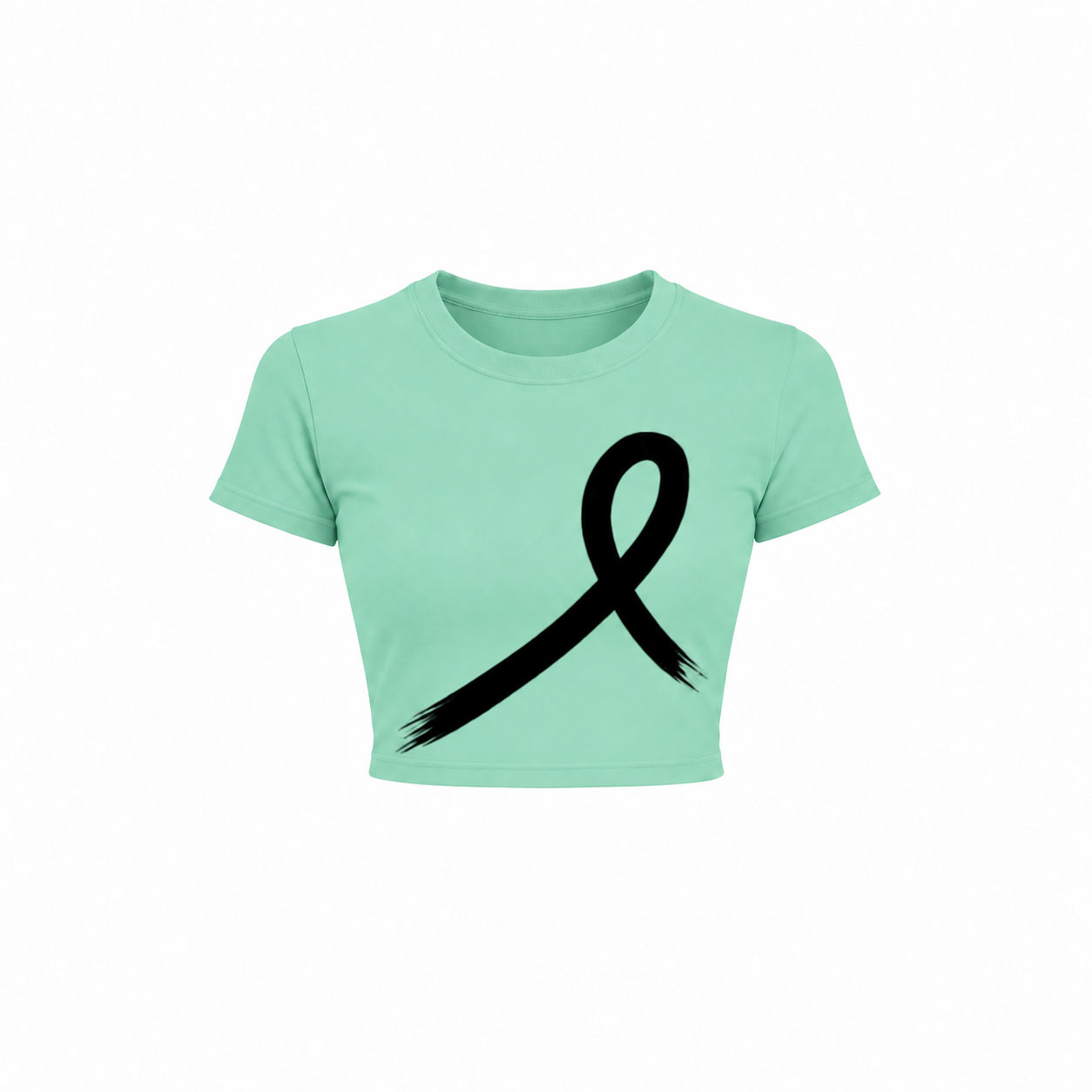 1OVER Women's Crop Tee — Mint
