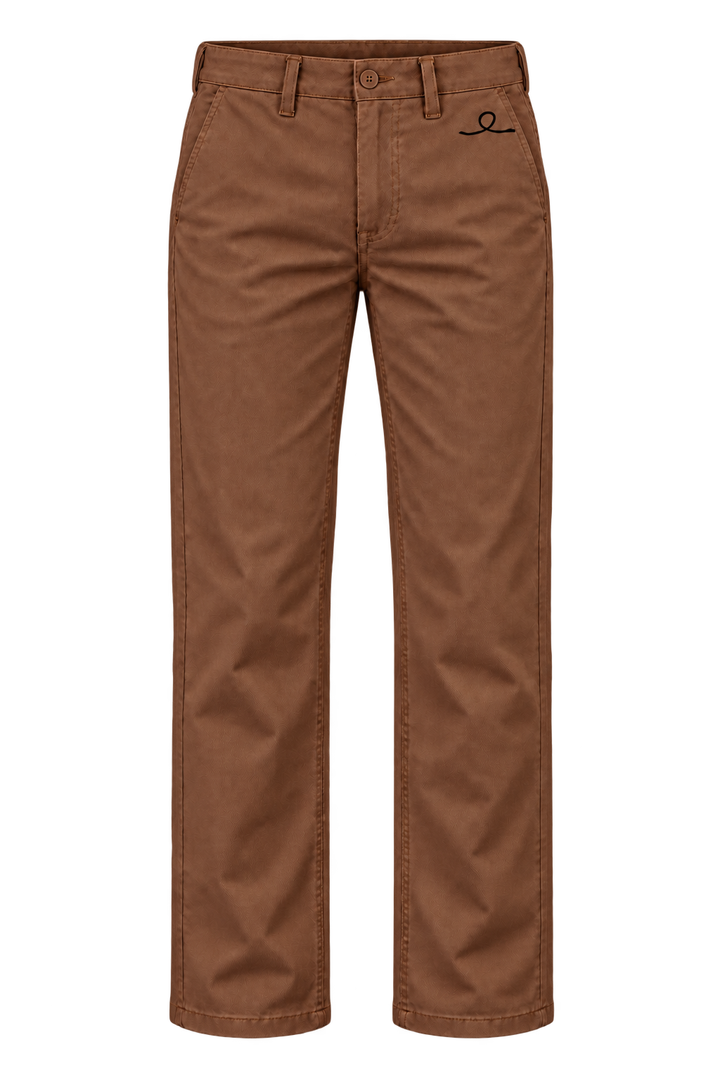 1OVER Ribbon Cotton Chinos — Chestnut