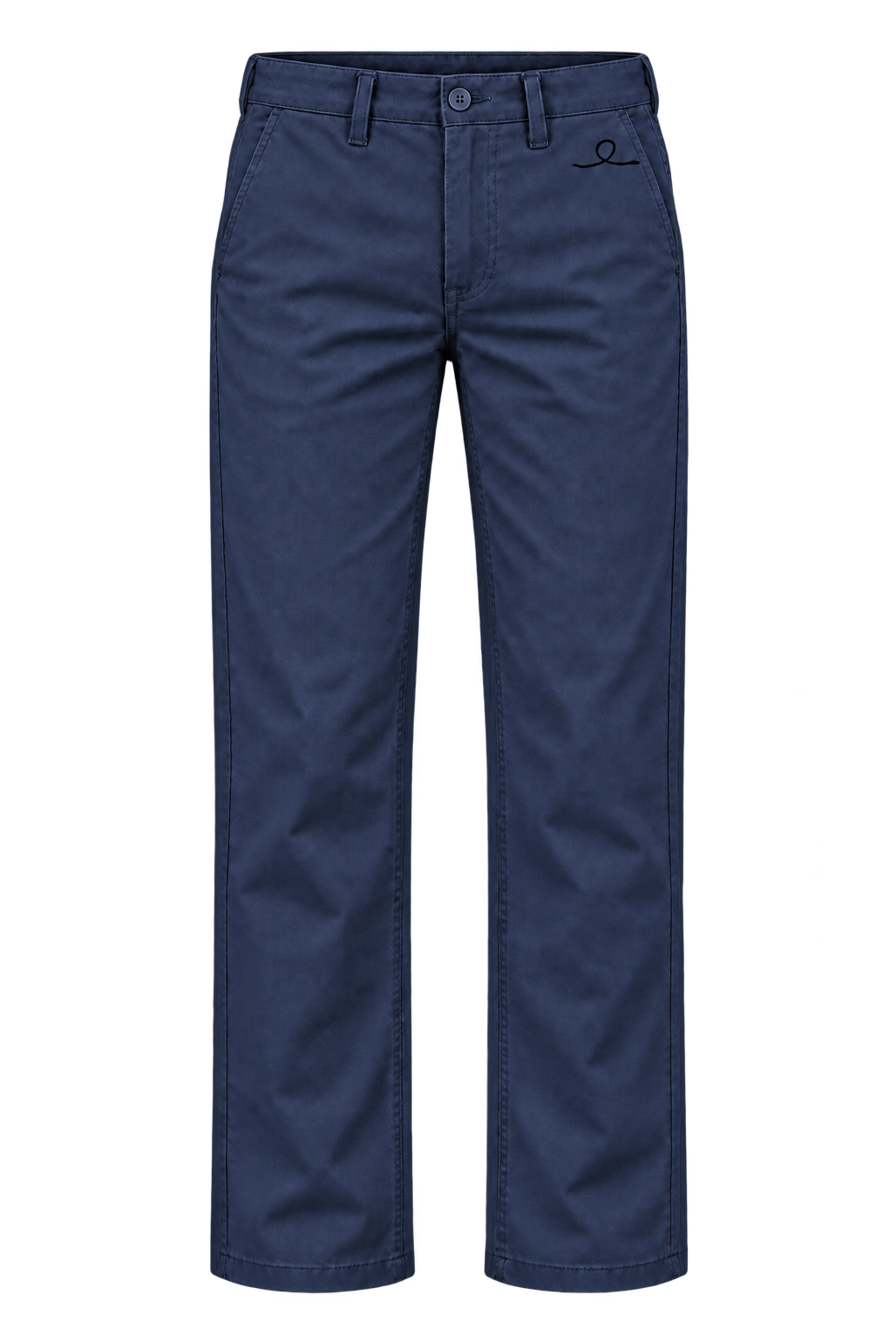 1OVER Ribbon Cotton Chinos — Navy