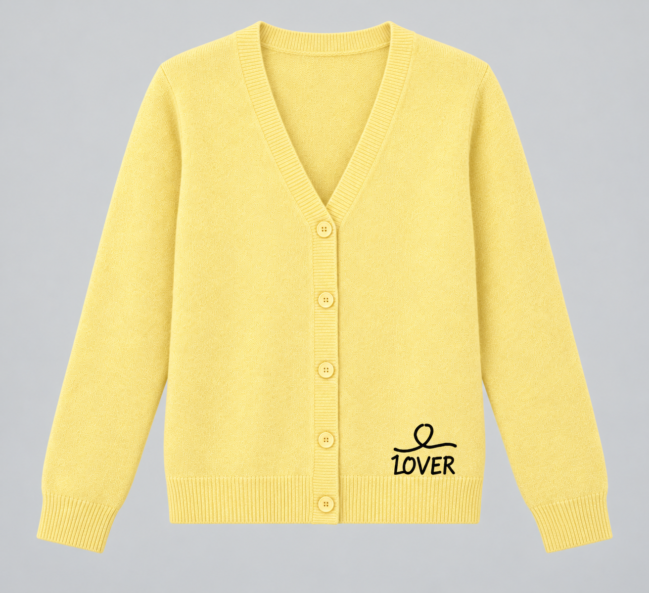 1OVER V-Neck Cardigan — Butter