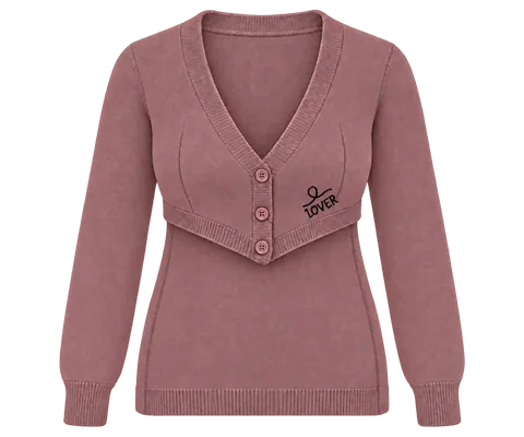 1OVER Longback Cardigan Bra — Rosewood