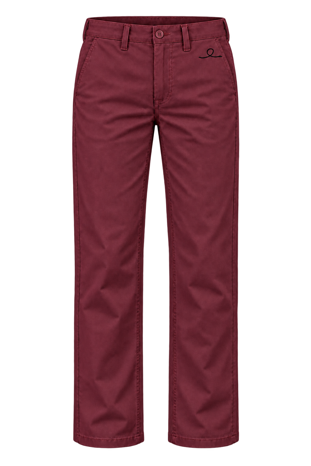1OVER Ribbon Cotton Chinos — Wine