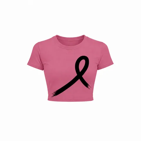 1OVER Women's Crop Tee — Rose