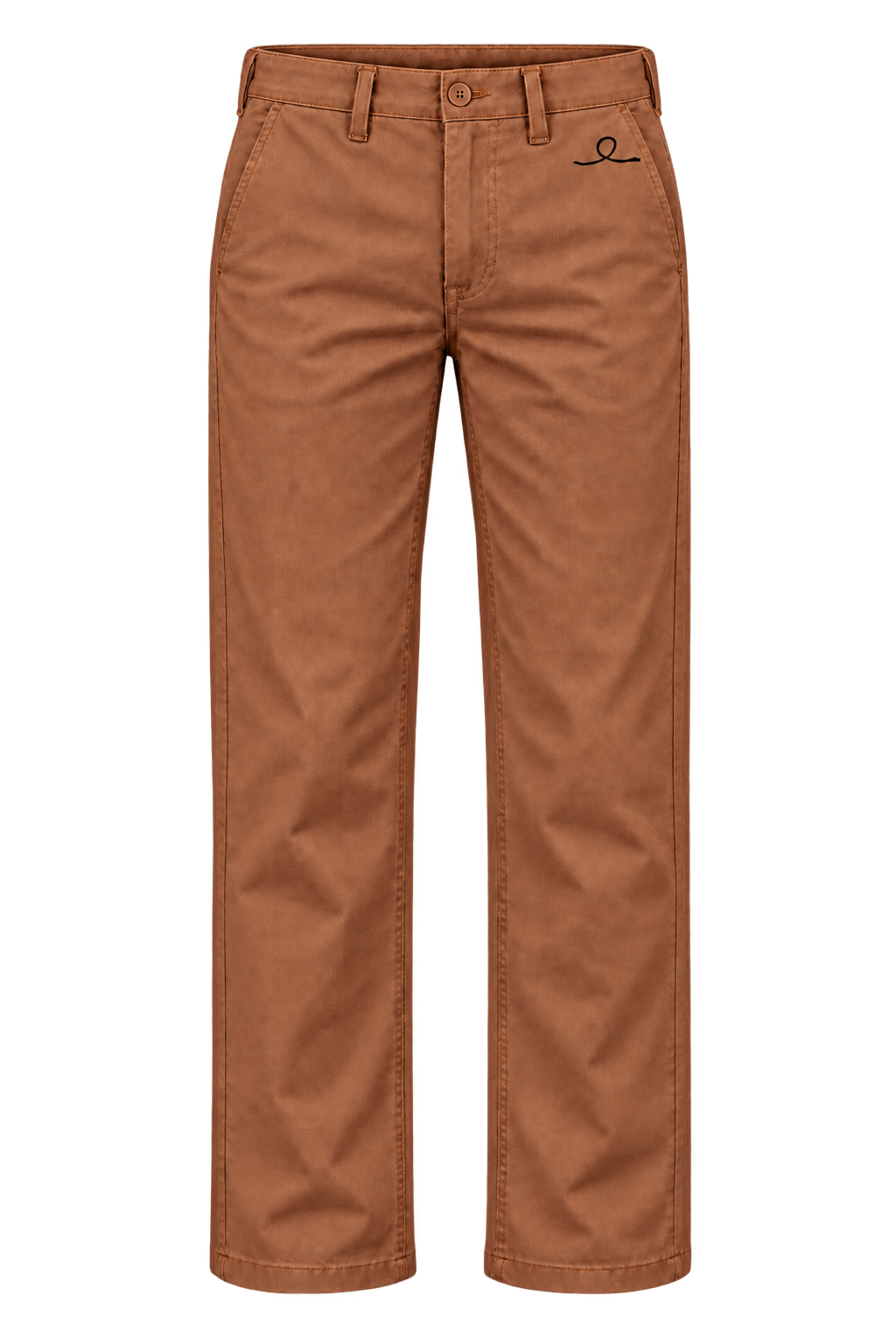 1OVER Ribbon Cotton Chinos — Cinnamon