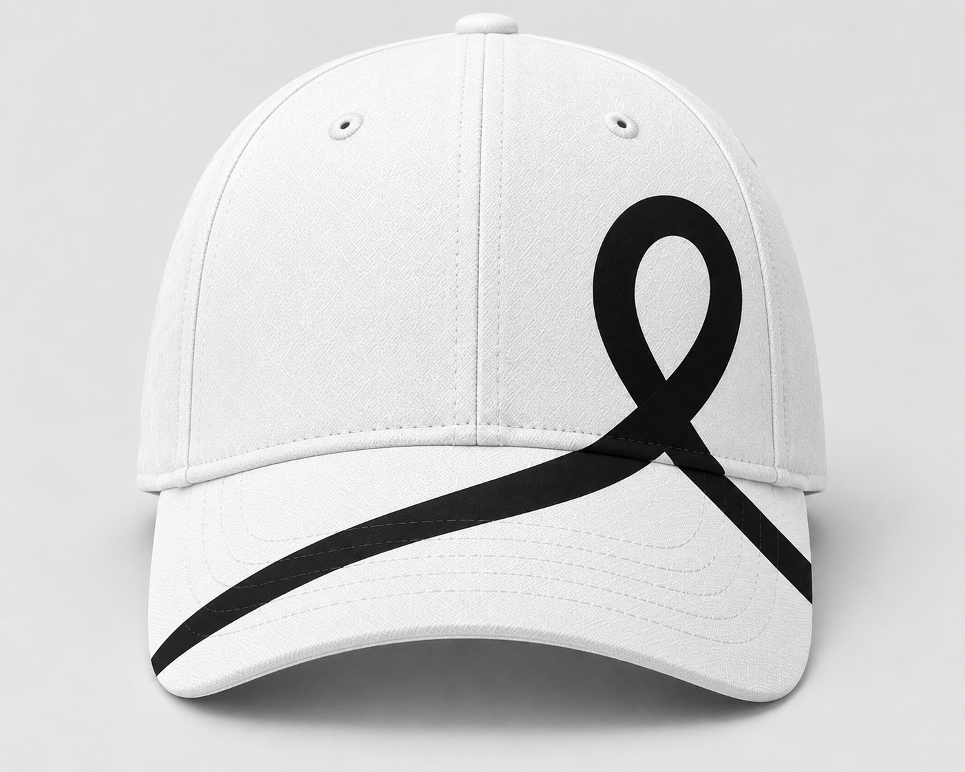 1OVER Ribbon Path Cap — White