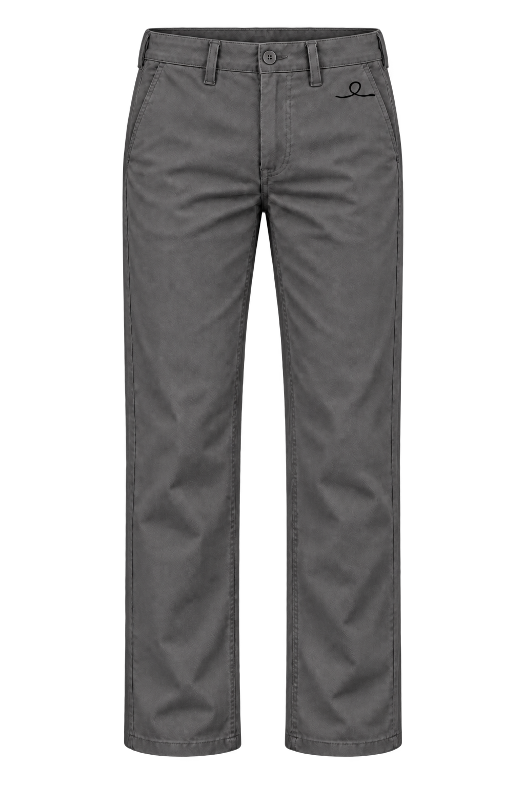 1OVER Ribbon Cotton Chinos — Graphite