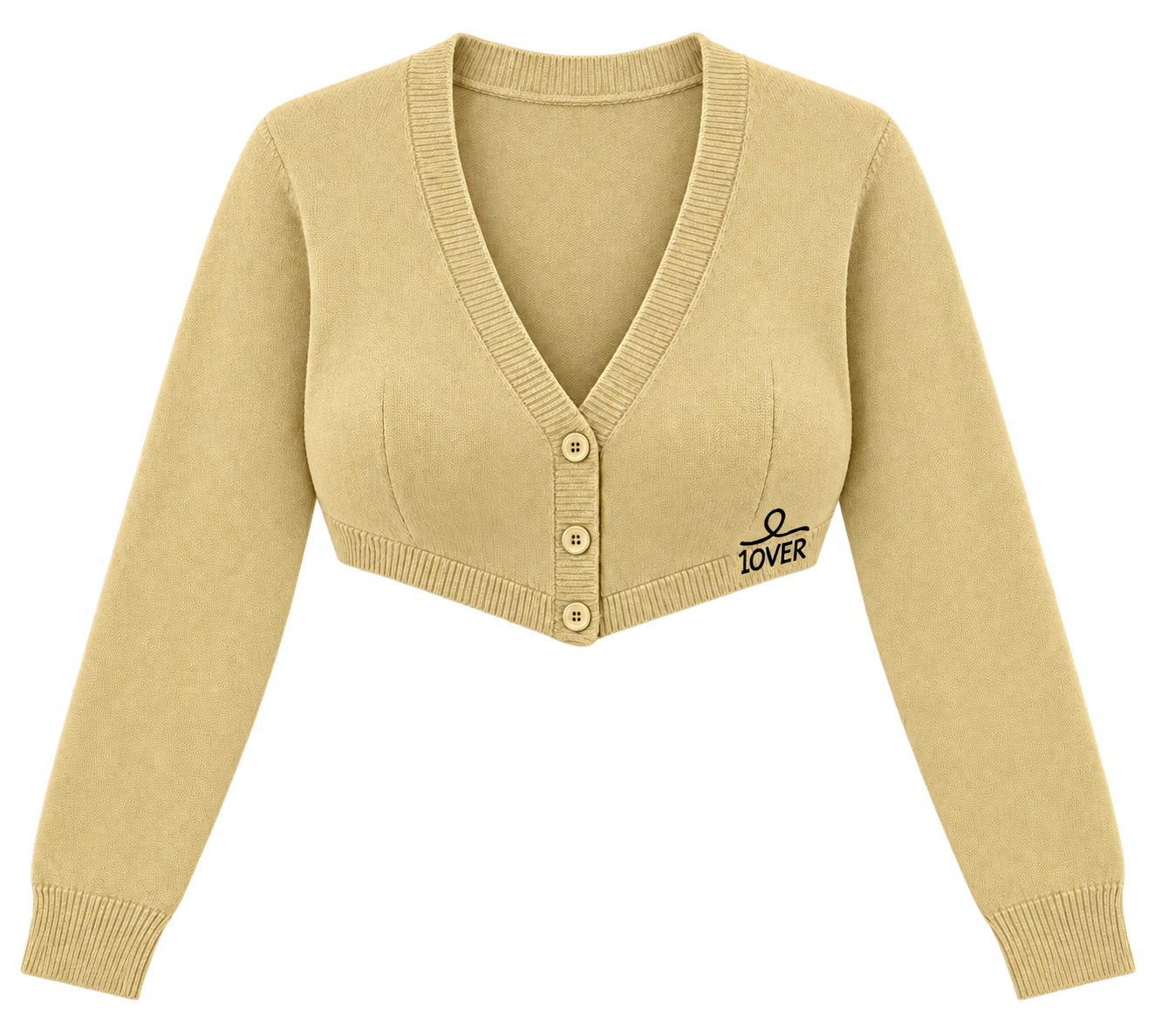 1OVER Cardigan Bra Top — Butter